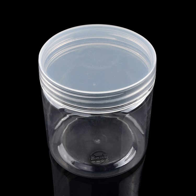 透明塑料包装罐 透明食品塑料罐 饼干罐 圆桶罐 焙斯特8510