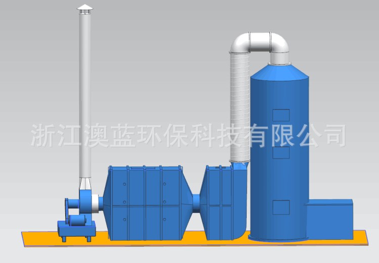 生產(chǎn)環(huán)保工業(yè)塑料廢氣處理設備 廢氣凈化 廢氣治理處理方案
