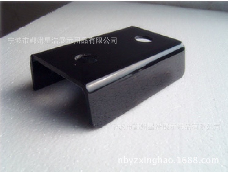 亞克力有機(jī)玻璃展示架 U形兩聯(lián)雙孔水龍頭展架龍頭安裝用展板