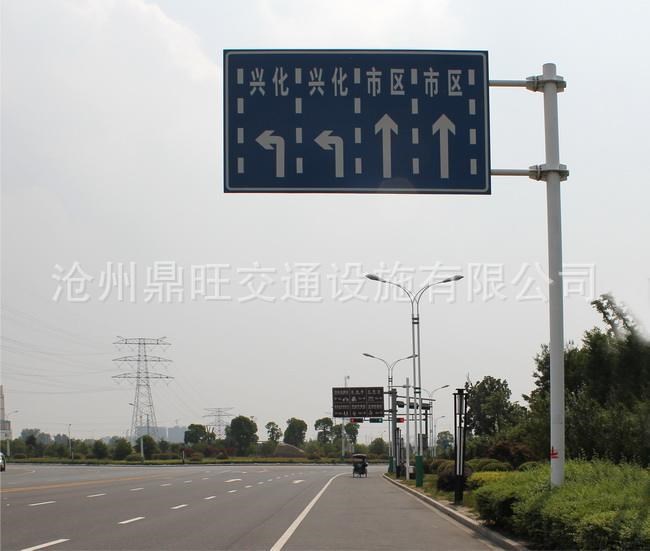 廠家供應交通標志桿制作F桿單懸臂單T龍門架限高桿