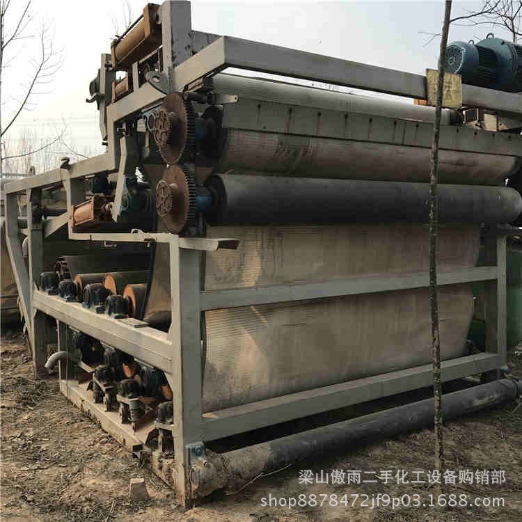 定制二手帶式壓濾機 固液分離 濃縮過濾機污水處理設(shè)備廠家直銷