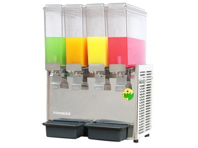 東貝LRP8*4商用冷熱飲機(jī) 四缸冷熱飲果汁機(jī) 飲料店自動(dòng)冷熱飲料機(jī)