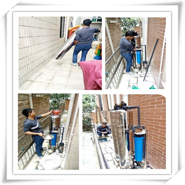 廣西井水凈化過濾器 南寧市小區中央凈水設備 桂林除鐵除錳過濾器