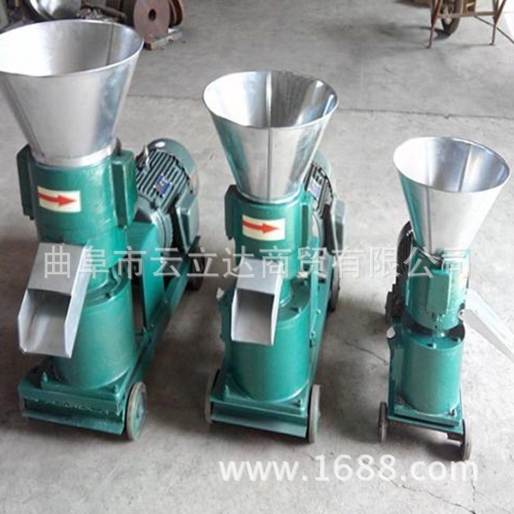 廠家直銷小型顆粒機 家用小型飼料顆粒機 120型號直連顆粒機價格