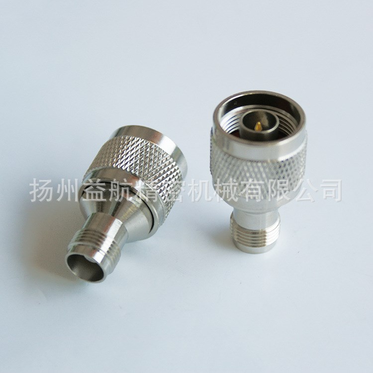 同軸射頻連接器 N-J 公頭轉(zhuǎn) RP-TNC-K 母頭反接（外螺內(nèi)針）