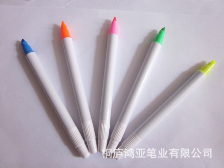 有特色產(chǎn)品  供應(yīng)雙頭筆  圓珠筆 熒光筆    兩頭筆