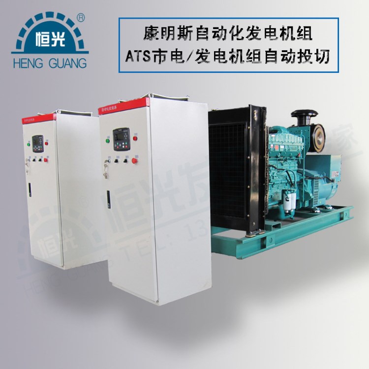 自動(dòng)化250kW發(fā)電機(jī)組 康明斯發(fā)電機(jī)組 250kwATS自動(dòng)投切發(fā)電機(jī)