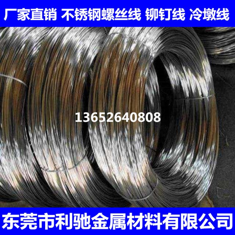 供應 SUS304L不銹鋼冷鐓線 SUS304L不銹鋼螺絲線  不銹鋼線