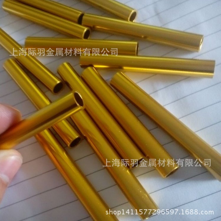 無毛刺切割黃銅管 H65黃銅毛細管表面可電鍍 拋光 打孔加工