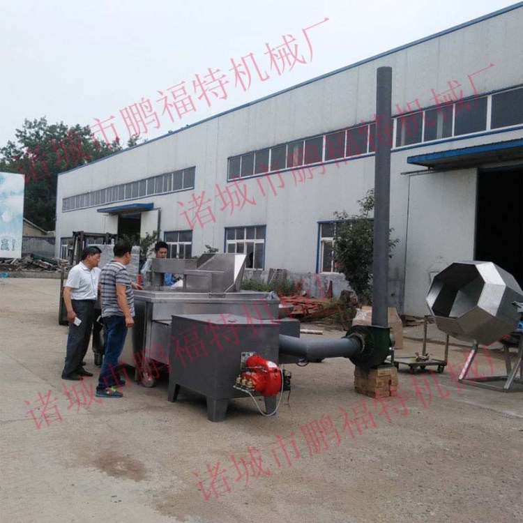 全自動油炸機 通用型油水混合油炸機 鵬福特油炸機制造