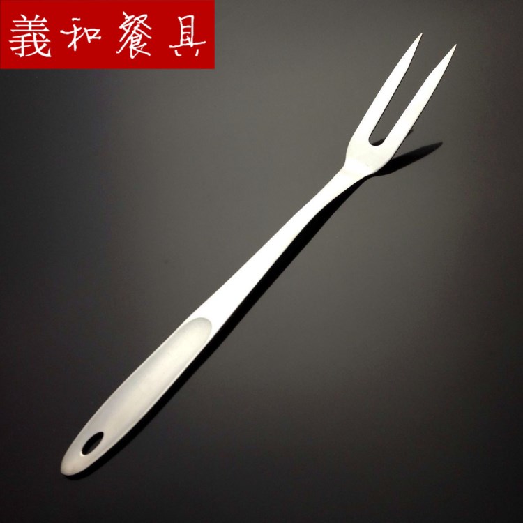 揭陽廠家直銷 不銹鋼光身創(chuàng)意廚具 廚房用品 節(jié)日禮品 肉叉