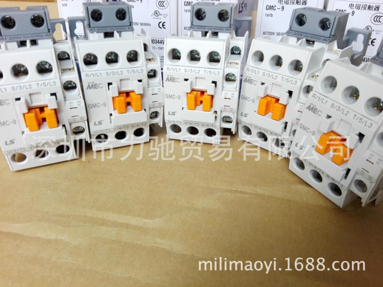 批發(fā)原裝 LS/ 產(chǎn)電  GMC-9  AC220V  交流 接觸器