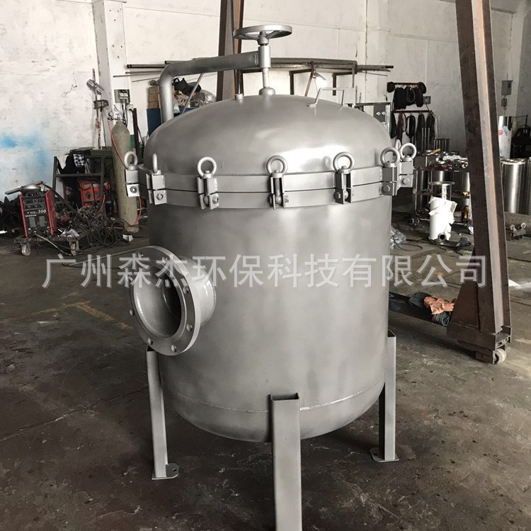 工业环保电镀化工印染污水过滤器 回用水过滤设备布袋式过滤器