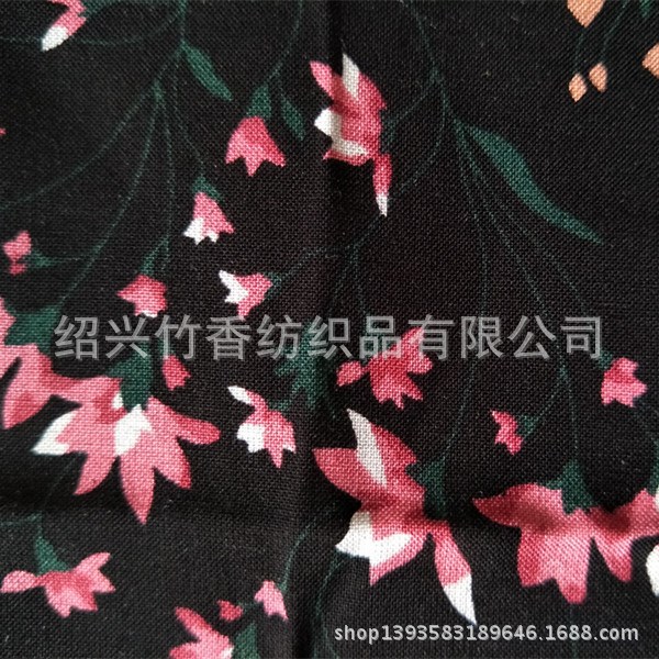 廠家供應(yīng)人棉30*30/68*68印花布 平布印花