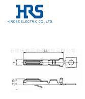 HRS連接器QR/P1-SC2B-221(12) 廣瀨HIROSE端子 原裝 現(xiàn)貨