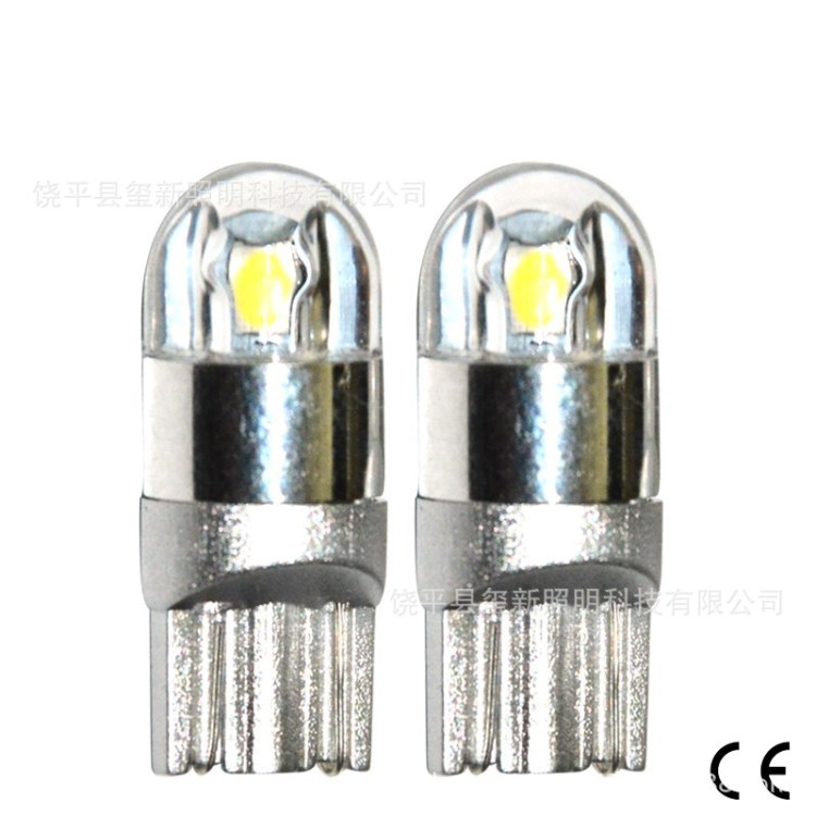 廠家直銷(xiāo)T10 W5W 194 30302SMD 2燈 雙燈 超亮示寬燈小燈