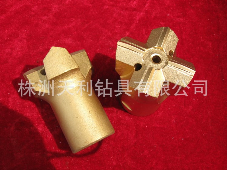 天利鉆具 廠家供應 70高爐煉鐵鉆頭 70十字鉆頭 70十字爐門鉆頭