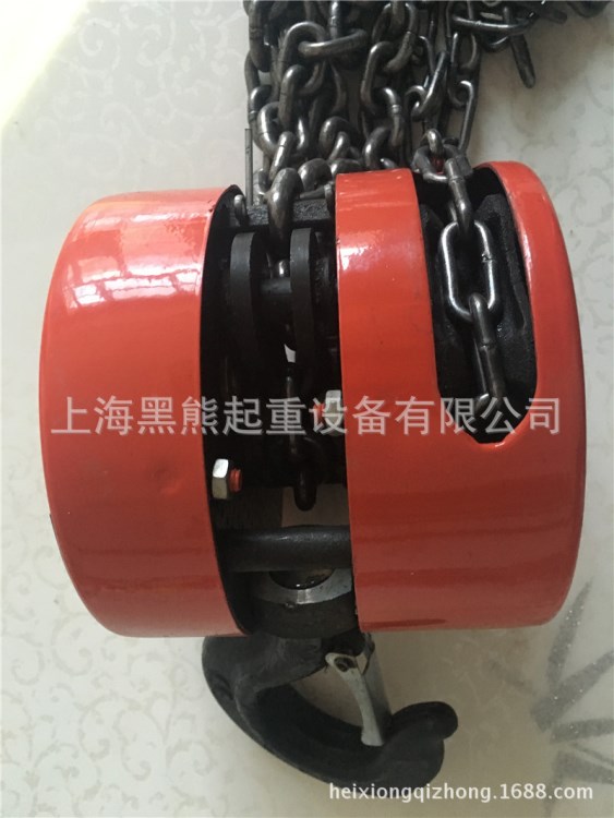 HSZ型上海悍熊牌手拉葫蘆國標圓形手拉葫蘆大包鏈條1噸3米