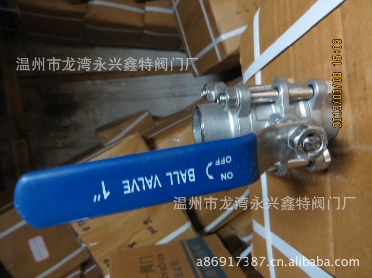 供應(yīng)不銹鋼內(nèi)螺紋三片式球閥&para; 不銹鋼球閥 不銹鋼閥門