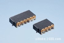 ERNI恩尼1.0毫米7排高速25 Gbit/s133針板對板母連接器234098