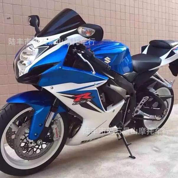 2011年鈴木GSX-R600 K11 小R 大排量街跑車男士跨騎摩托整車