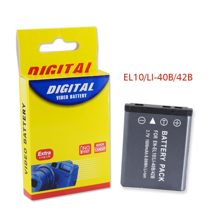 熱賣 EN-EL10電池尼康S220 S230奧林巴斯LI-40B富士NP45 NP-4