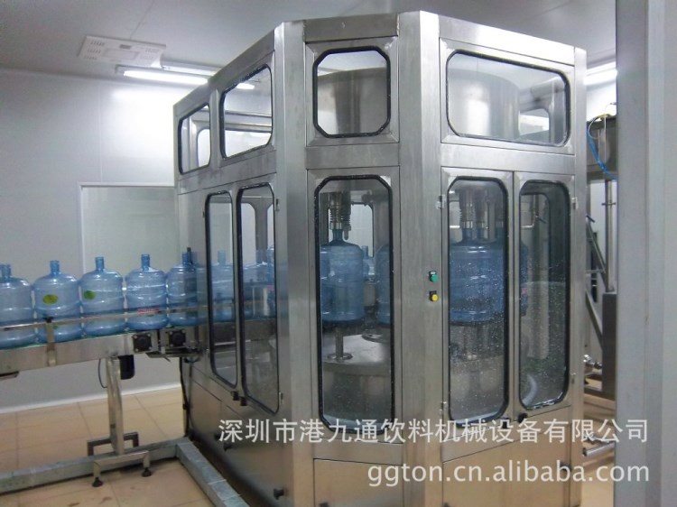 飲用水灌裝機 桶裝水生產線 桶裝水灌裝機 礦泉水灌裝設備