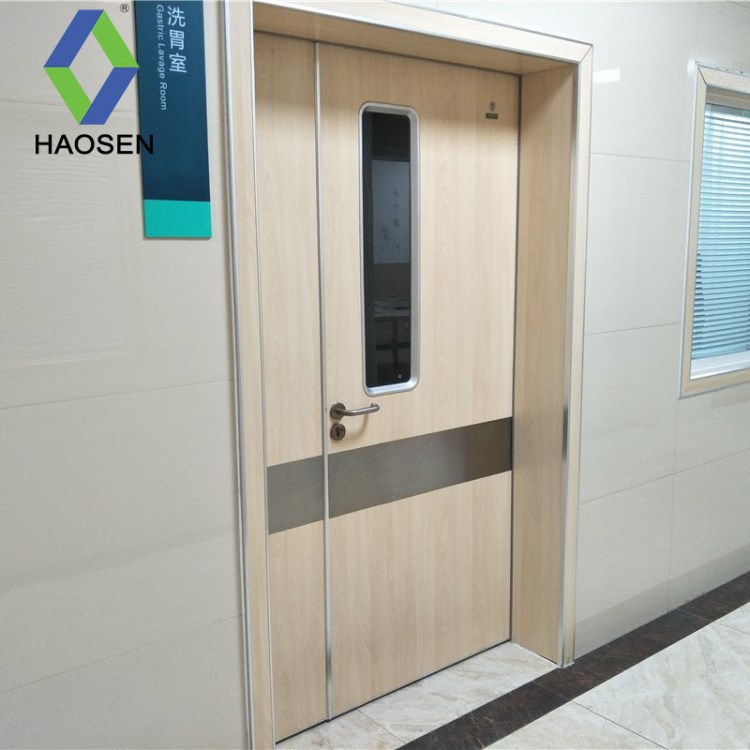 綠色環保醫院木門 無氣味醫院用門 批發定做醫院門