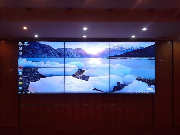 三星46寸超窄邊5.5mm液晶拼接屏大屏幕電視墻屏接LED監控墻
