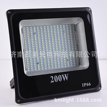 LED投光燈戶外燈防水100w廠房庭院廣告照明超亮投射燈路燈12V220V