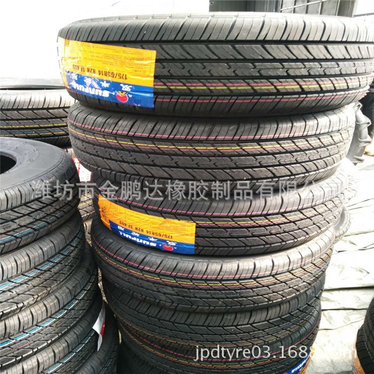 山東廠家供應(yīng)175/65R14轎車輪胎 雙豐牌面包車輪胎