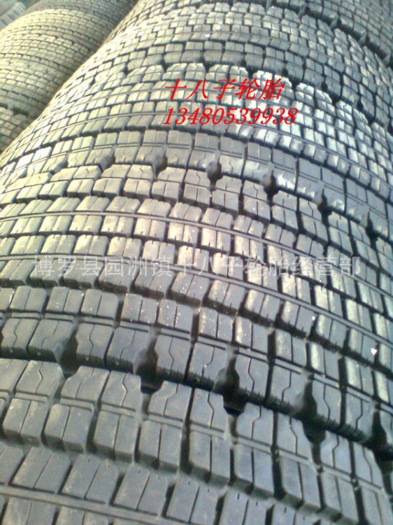 拆车轮胎 横滨 东洋等275 295/70 80R22.5  客货车轮胎真空轮