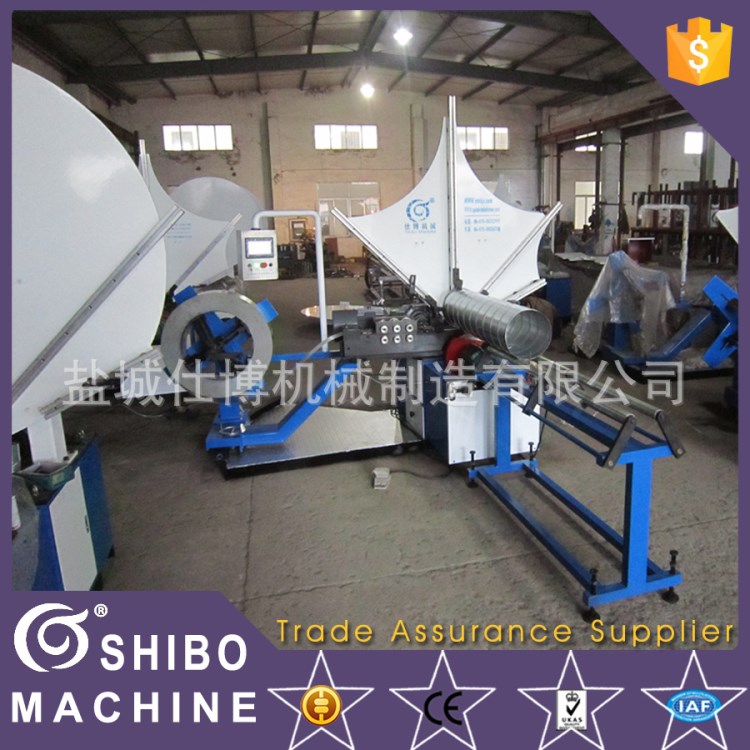 生產供應 SBJX-1500D螺旋風管機 螺旋風管機械