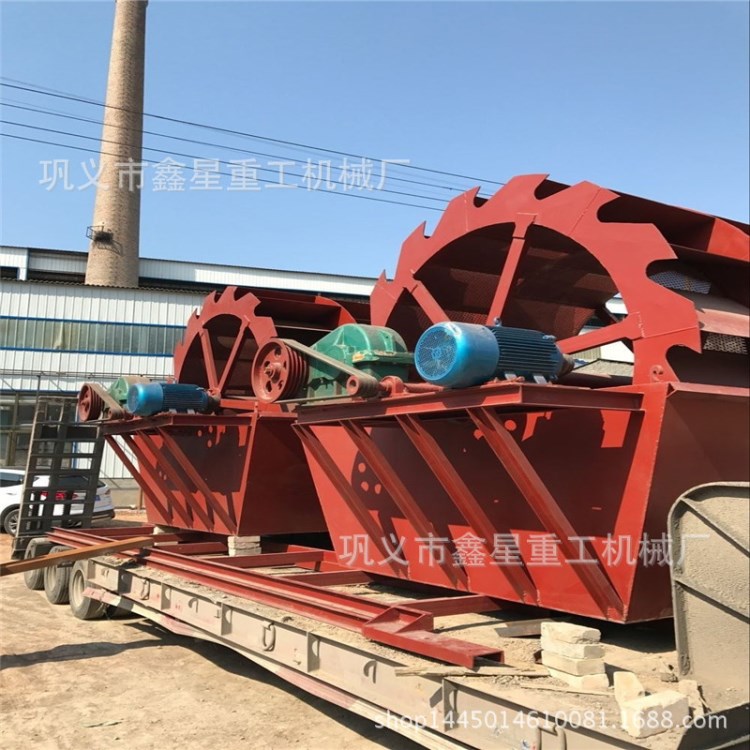 直銷沙石清洗設備 砂石分離機 30型輪式洗砂機生產線