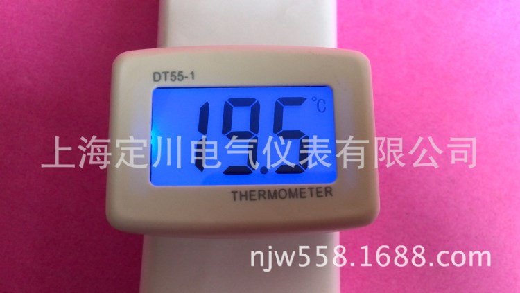 【廠家直銷】批發(fā)DT55-1插頭式數(shù)顯溫度計(jì)