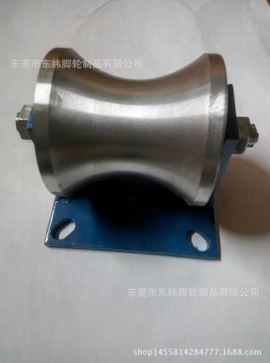 加工定做異型45#鋼軌道輪 UVHT型槽輪 定向/轉向帶支架軌道滑輪