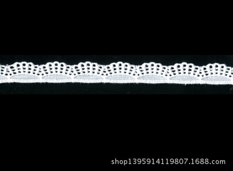 【現(xiàn)貨小批】高品質(zhì) 1.8cm 棉線(xiàn)花邊 白色 廠(chǎng)家直銷(xiāo) 可定制