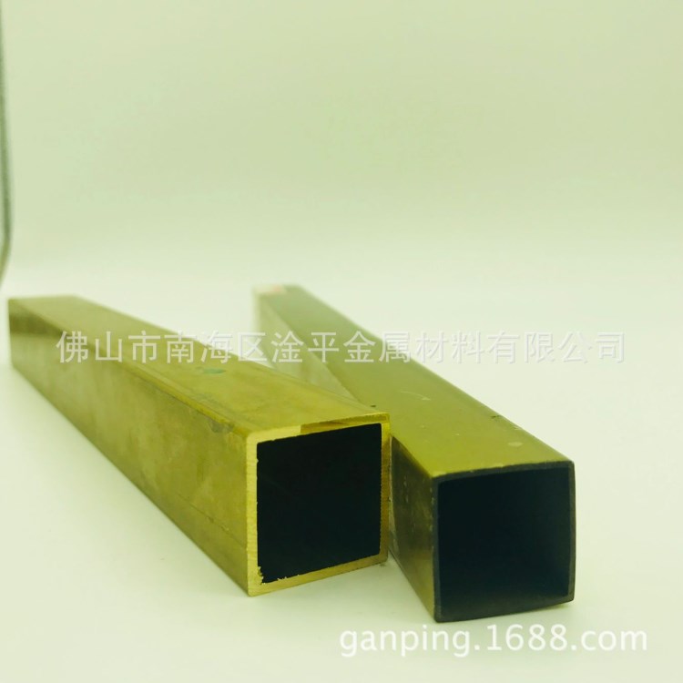 黃銅管H65 H63 方管 空心管 無縫管 規格 廠家供應 可訂做