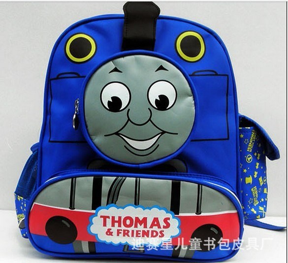 THOMAS小學(xué)生書包兒童卡通書包幼兒園新款托馬斯火車頭雙肩背包