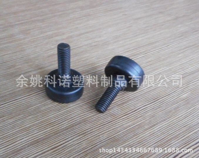余姚科諾廠家直銷家具櫥柜調整腳 金屬發黑小型機械支撐腳 平衡腳