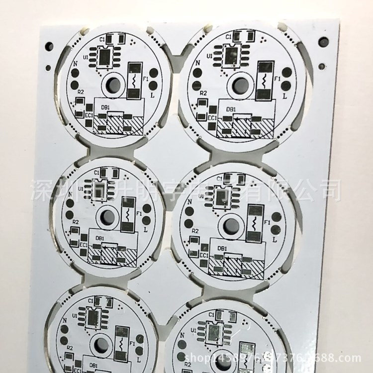 加工定制 PCB铝基板 球泡灯铝基板制作 电路板 广州厂家 OSP 喷锡