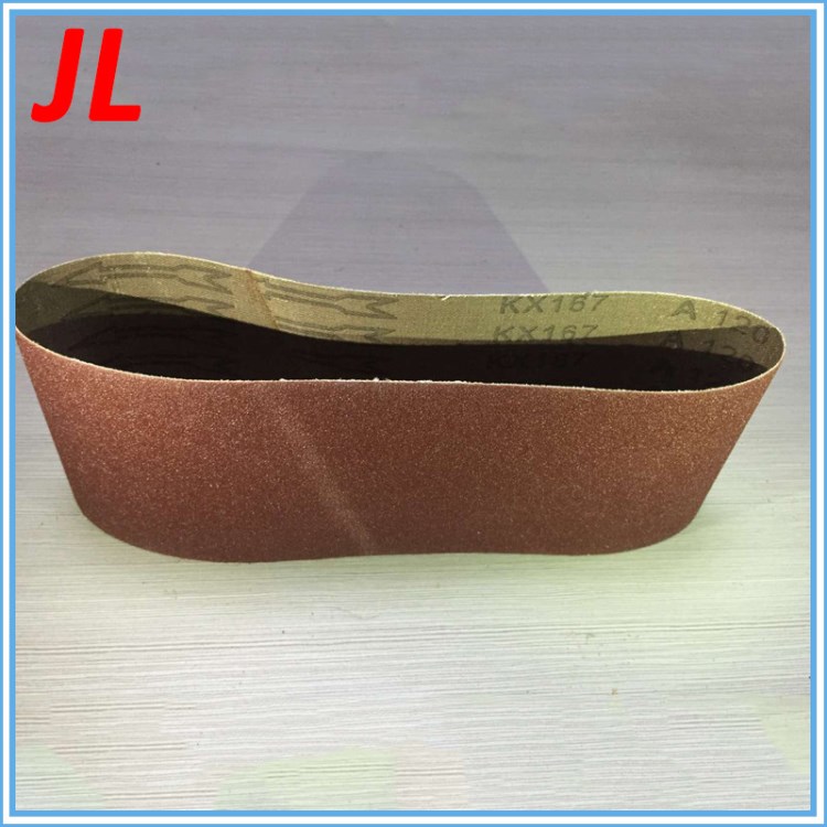 常州金屬表面研磨金牛KX167棕剛玉砂帶 精密打磨砂帶150*6660mm