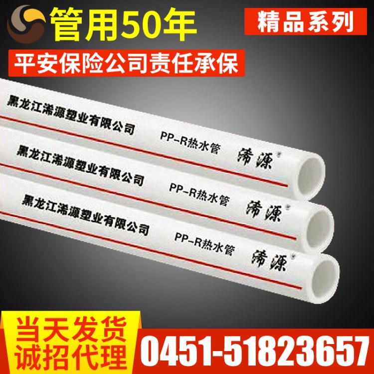 ppr給水管自來水管定制 精品PP-R熱水管 ppr冷熱水管批發(fā)廠家