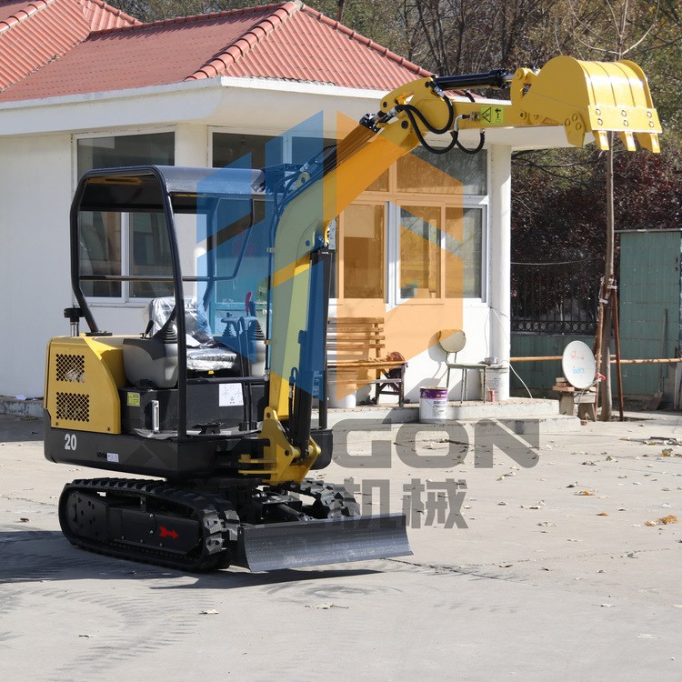 10萬以下國內微型挖掘機履帶式開荒果園挖土機