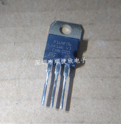 P16NF06 三極管60V 11A 場效應(yīng)TO220 NPN原裝 STP16NF06fp