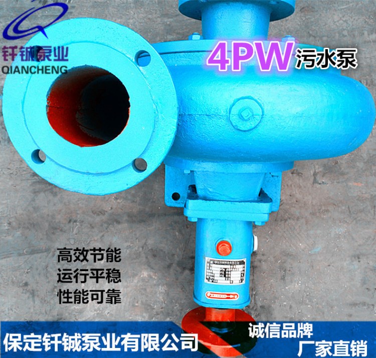 廠家4PW型臥式污水泵 無堵塞排污泵泥漿泵 現(xiàn)貨供應(yīng)排污泵