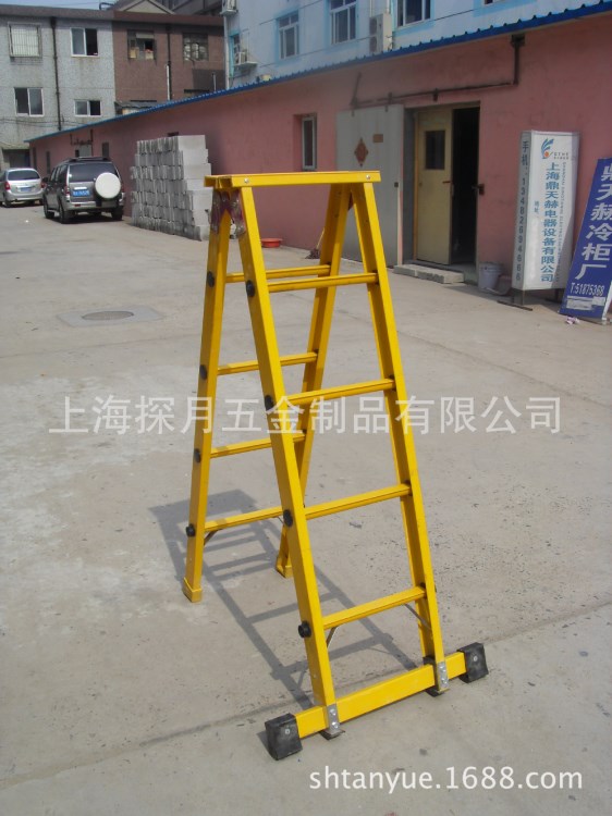 玻璃鋼人字關(guān)節(jié)絕緣梯 A型絕緣人字梯可加工 單梯 升降梯 魚竿梯