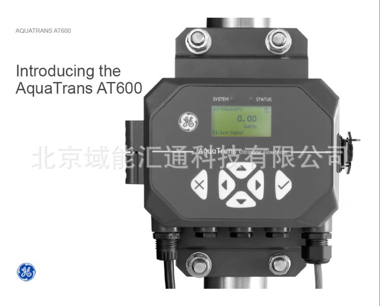 GE Panametrics 外夾式超聲波流量計(jì)AT600