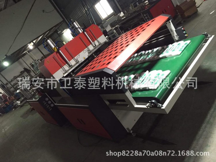 制造 500x2電腦高速自動(dòng)沖口成型制袋機(jī) 超市手提袋生產(chǎn)機(jī)器