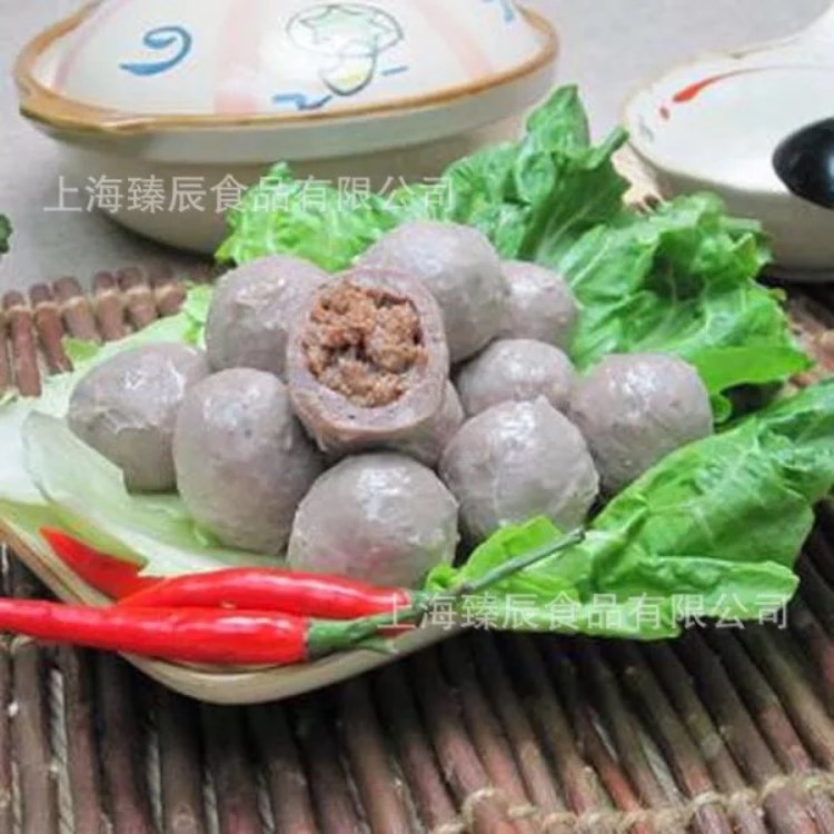 四海 瀨尿牛肉丸40粒/840g/包 撒尿牛丸 豆撈火鍋 麻辣燙 關(guān)東煮